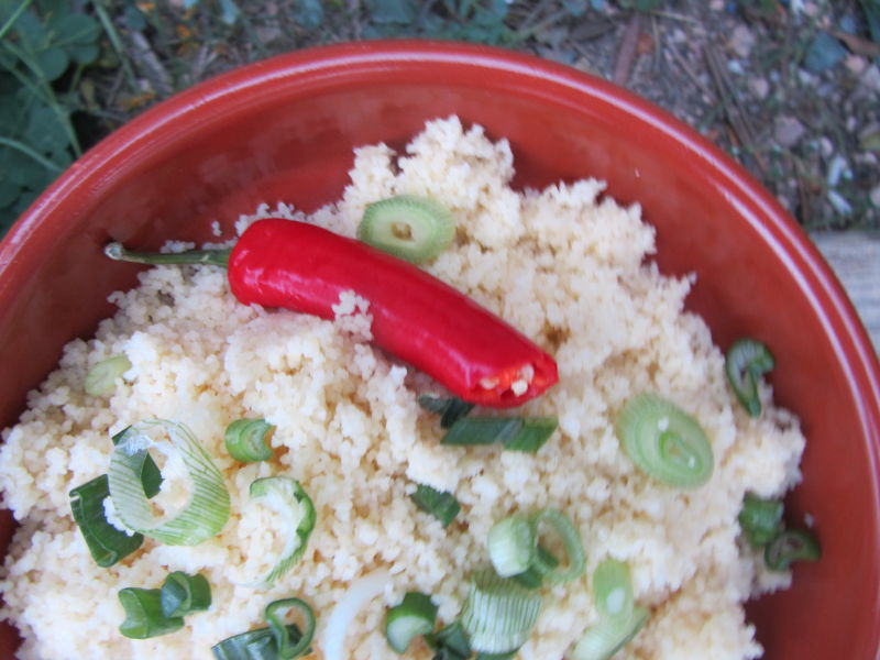 Chili riisipedillä