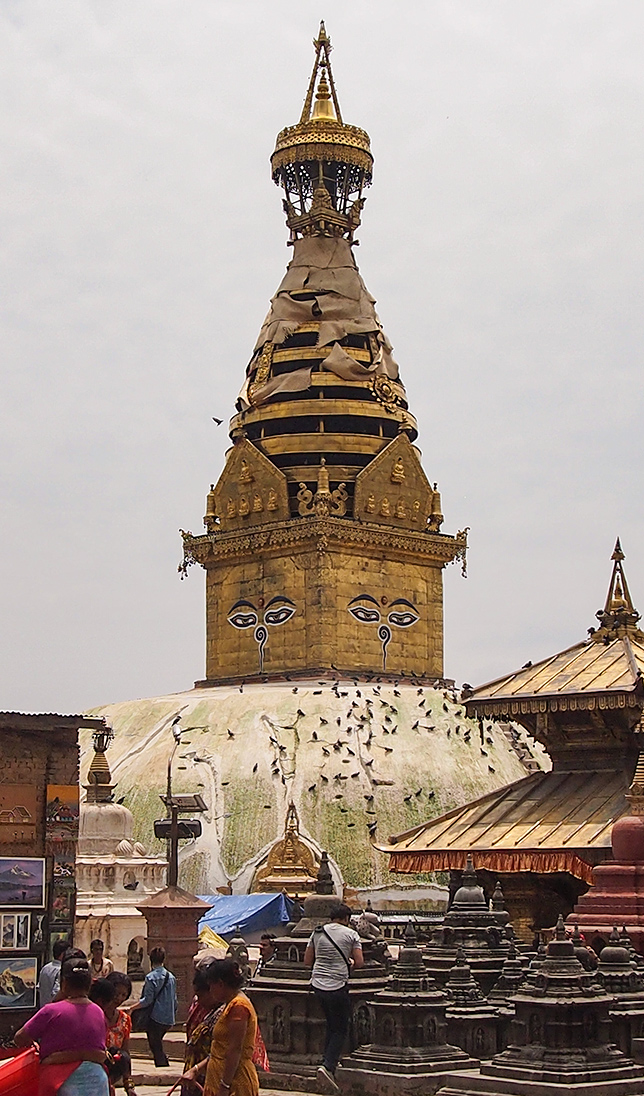 Swayambunathin stupa