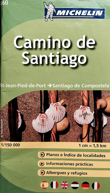Camino de Santiago -karttakirja